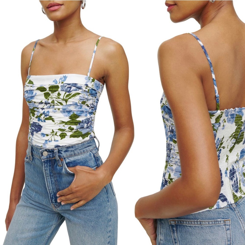 Reformation Orion top size 8. EUC. Worn maybe twice and not out of the house.